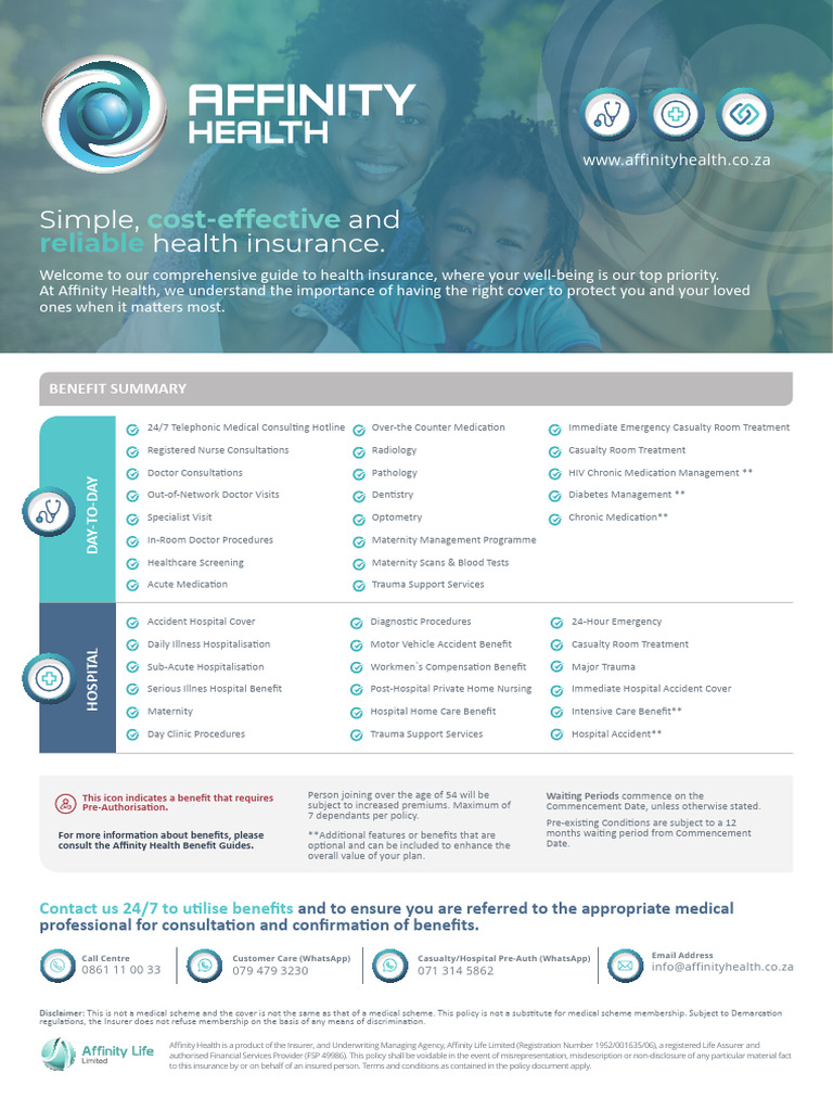 Affinity Health Insurance Overview 2025 | PDF | Emergency Department ...