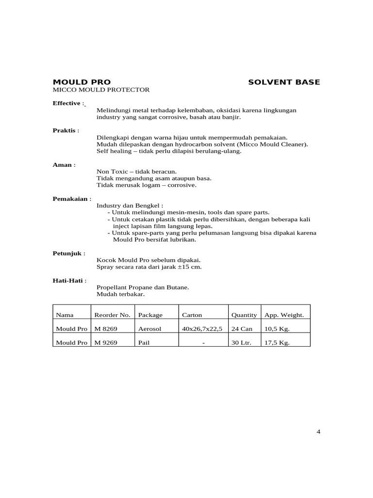 4-Mould Pro | PDF