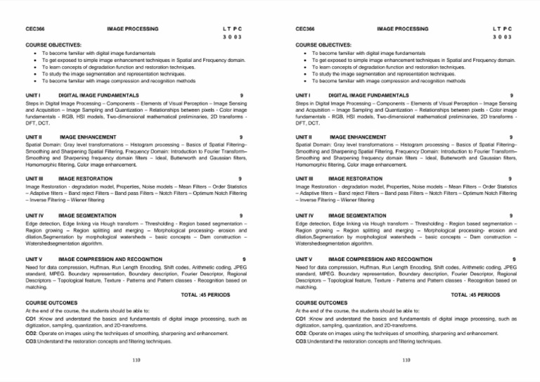Image Processing | PDF
