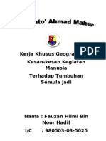 Download Kesan Kegiatan Manusia Terhadap Tumbuhan Semula Jadi Recovered by PokJan X Burst SN76664957 doc pdf