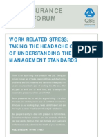 QBEIssues Forum Work Related Stress