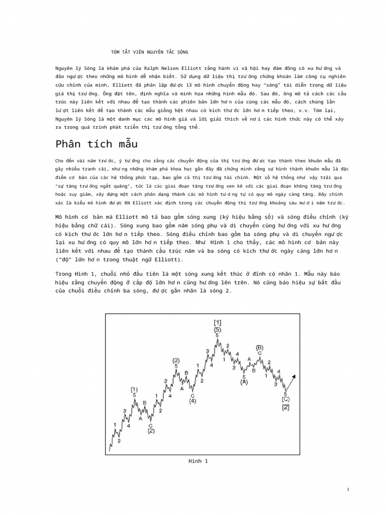 Elliott Wave Principle | PDF