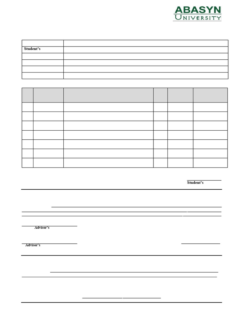 Fall 2023 Course Registration Form | PDF