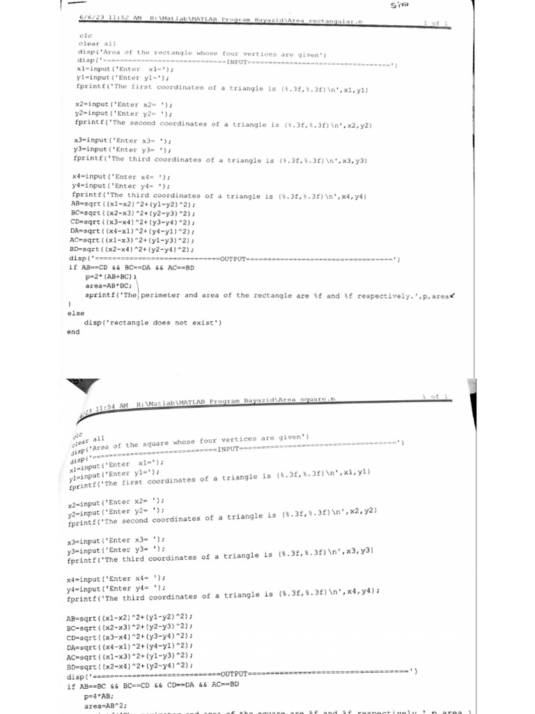 Siraj Sir Sample Problems | PDF