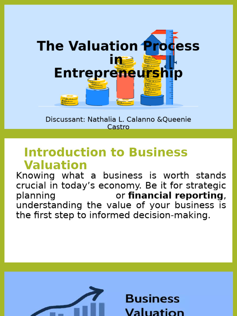 Business Valuation Process Explained | PDF | Valuation (Finance ...
