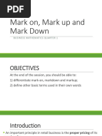 Business Math: Pricing Strategies Module | PDF | Prices | Cost