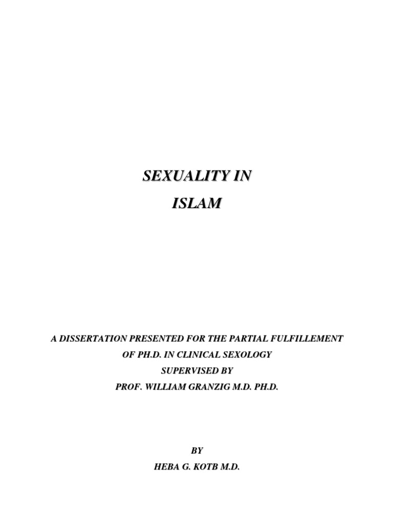 Kotb, Hena (Sexuality in Islam)