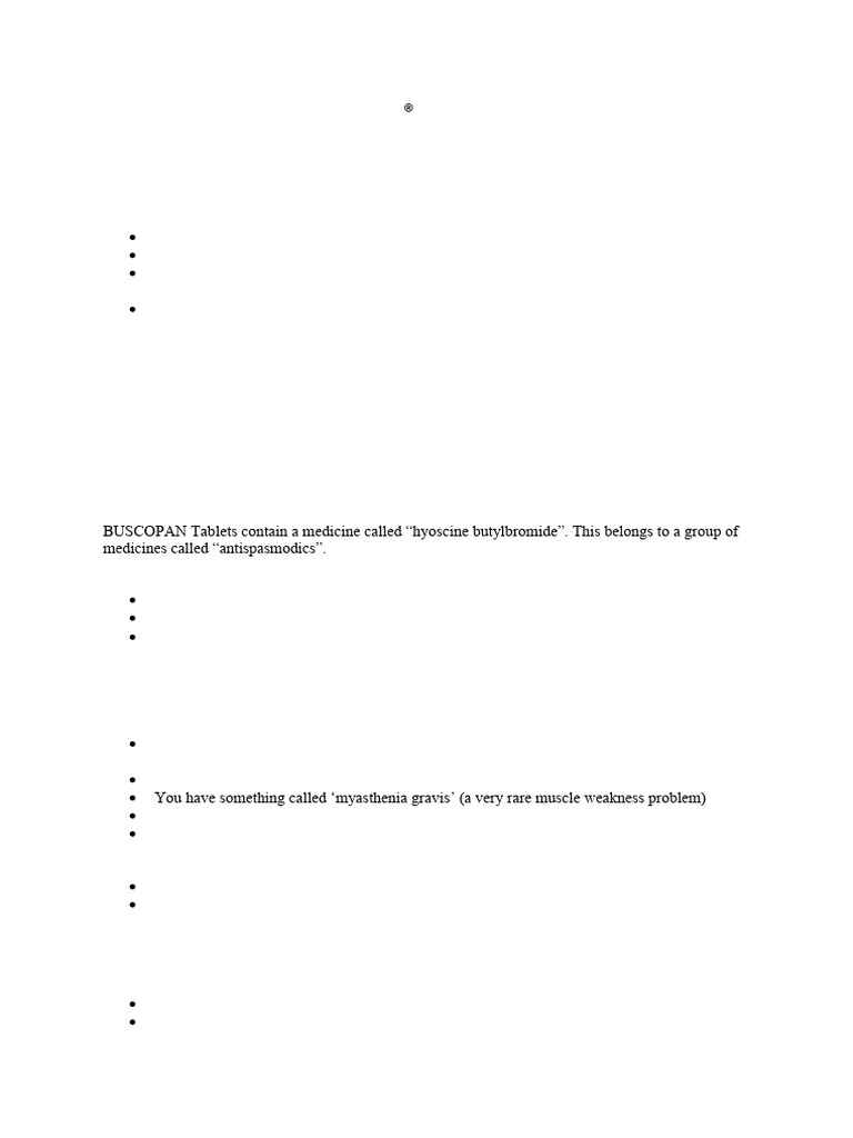 Buscopan 10mg tablets information leaflet 1775 pdf