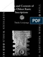 Texts Contexts of The Oldest Runic Inscriptions by Tineke Looijenga