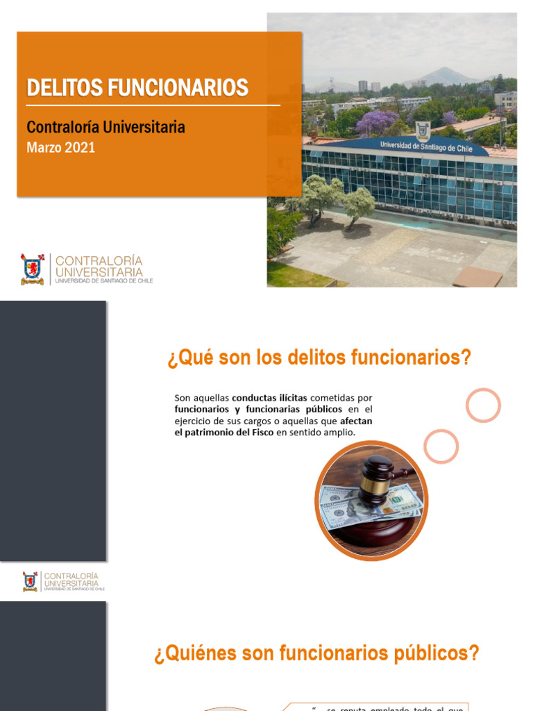 Presentacion Delitos Funcionarios Pdf