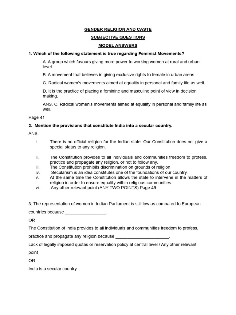 gender-religion-and-caste-notes-pdf