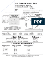 2012 Open and Contract Rates