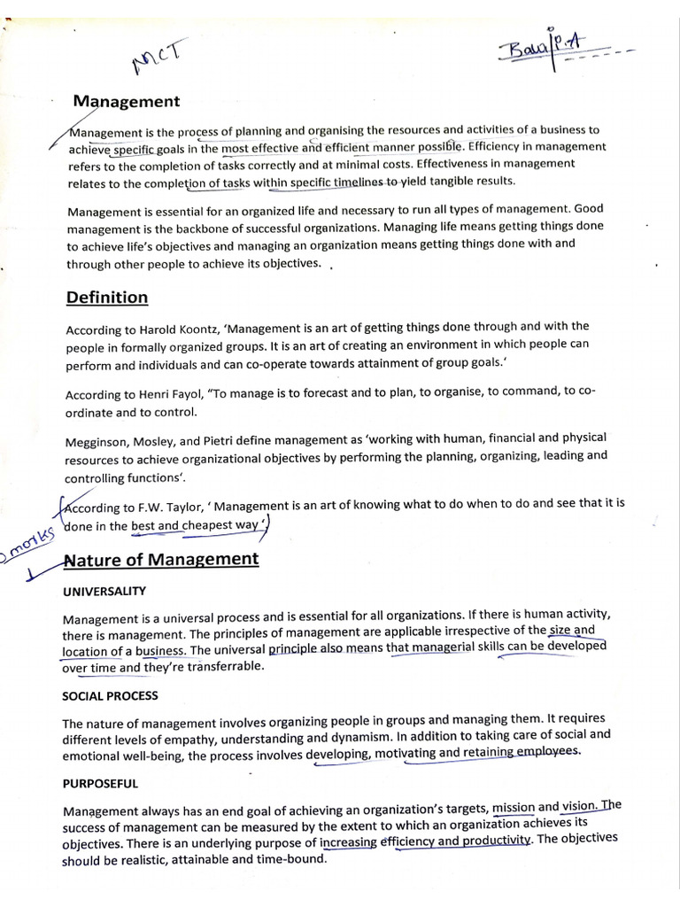 Mct Chapter1 Management Pdf