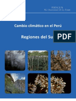 Cambio Climatico en El Peru Regiones Del Sur