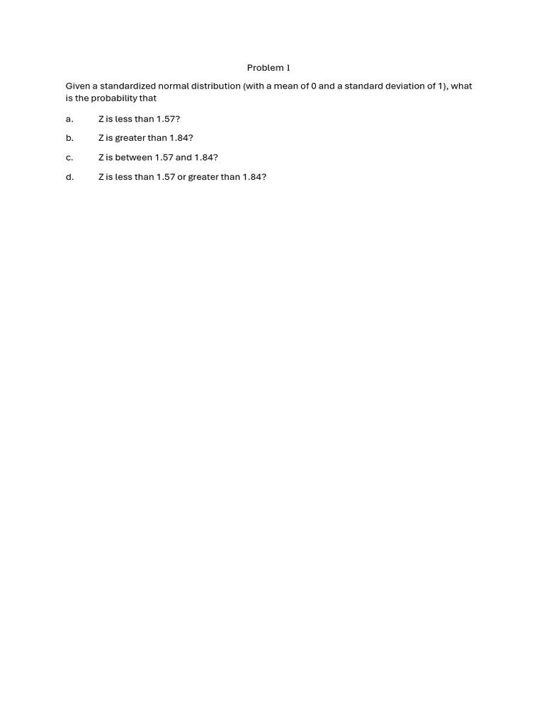 Problem 1 | PDF