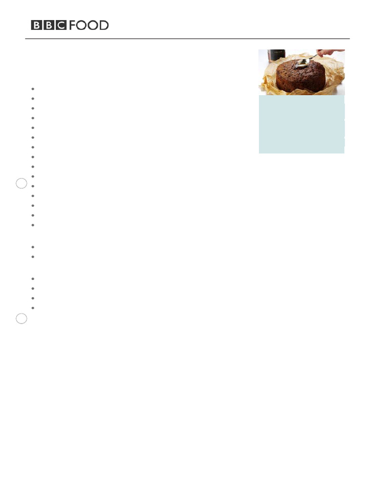 Christmas Cake | PDF
