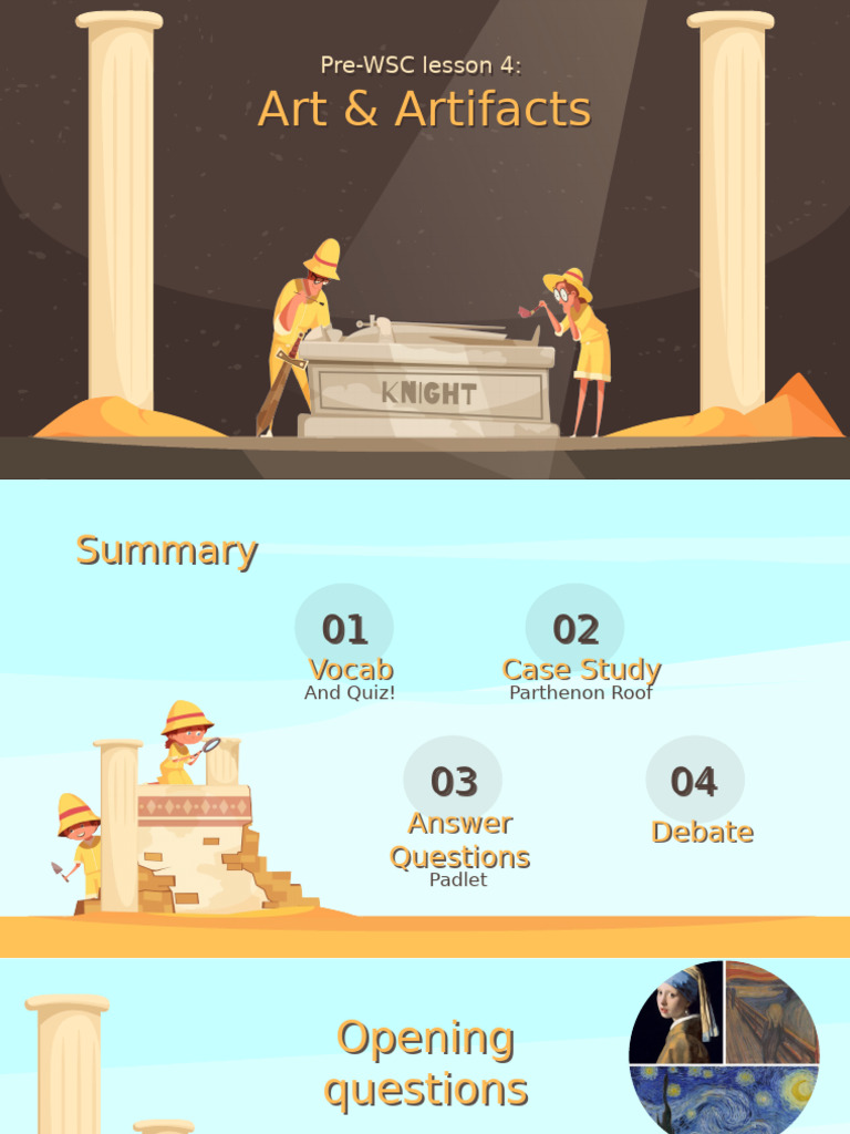 Art Artifacts Updated Pdf