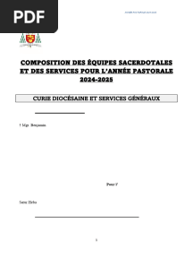Nominations Et Affectations 2024-2025