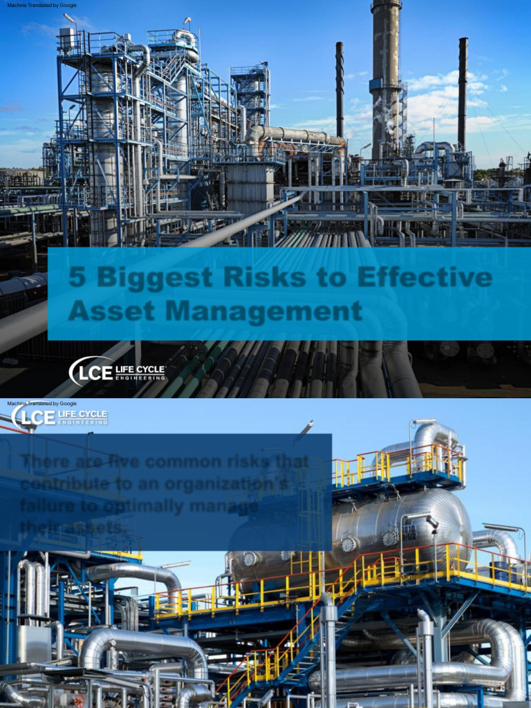 5 Biggest Risks To Effectiveness Asset Management | PDF