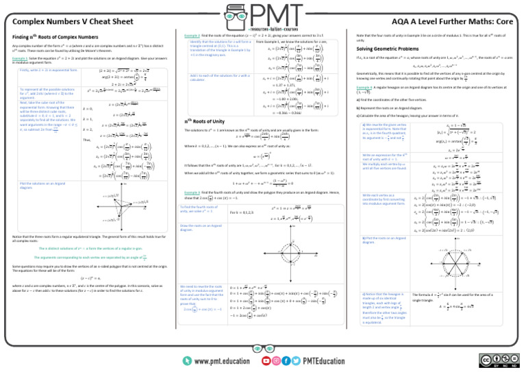 Complex Numbers V | PDF