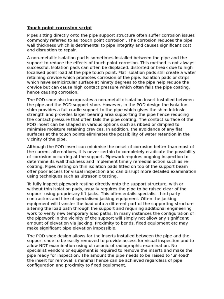Touch point corrosion script pdf