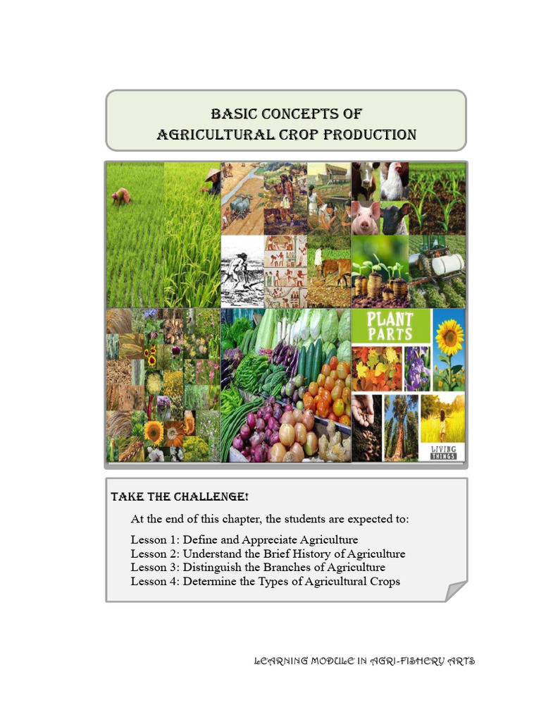 Agri Fisheries Module 1 | PDF