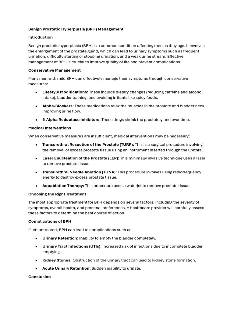 BPH | PDF
