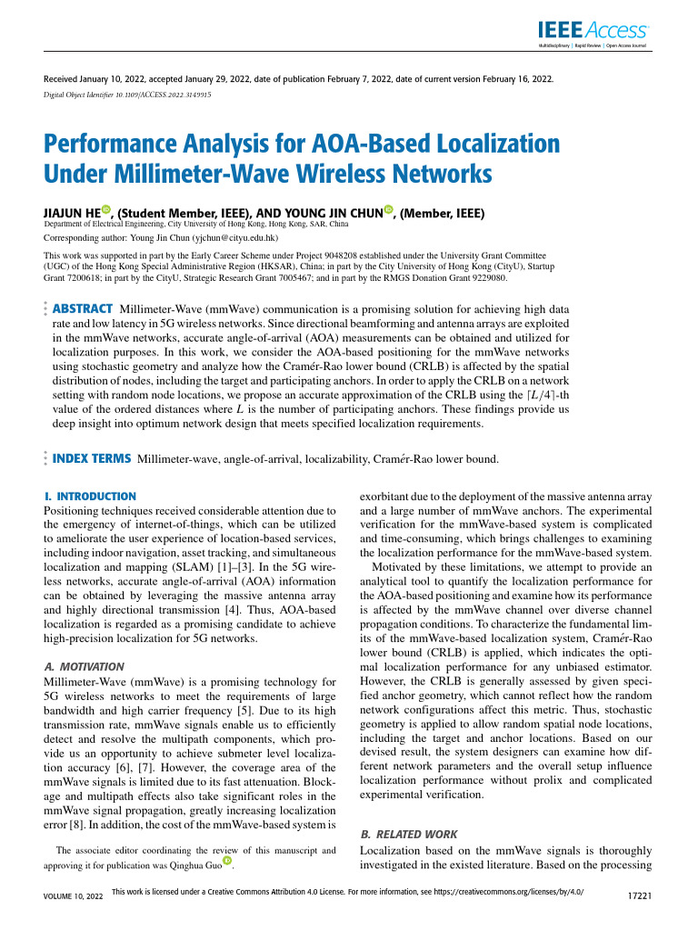 Localization | PDF | Extremely High Frequency | Radio Technology