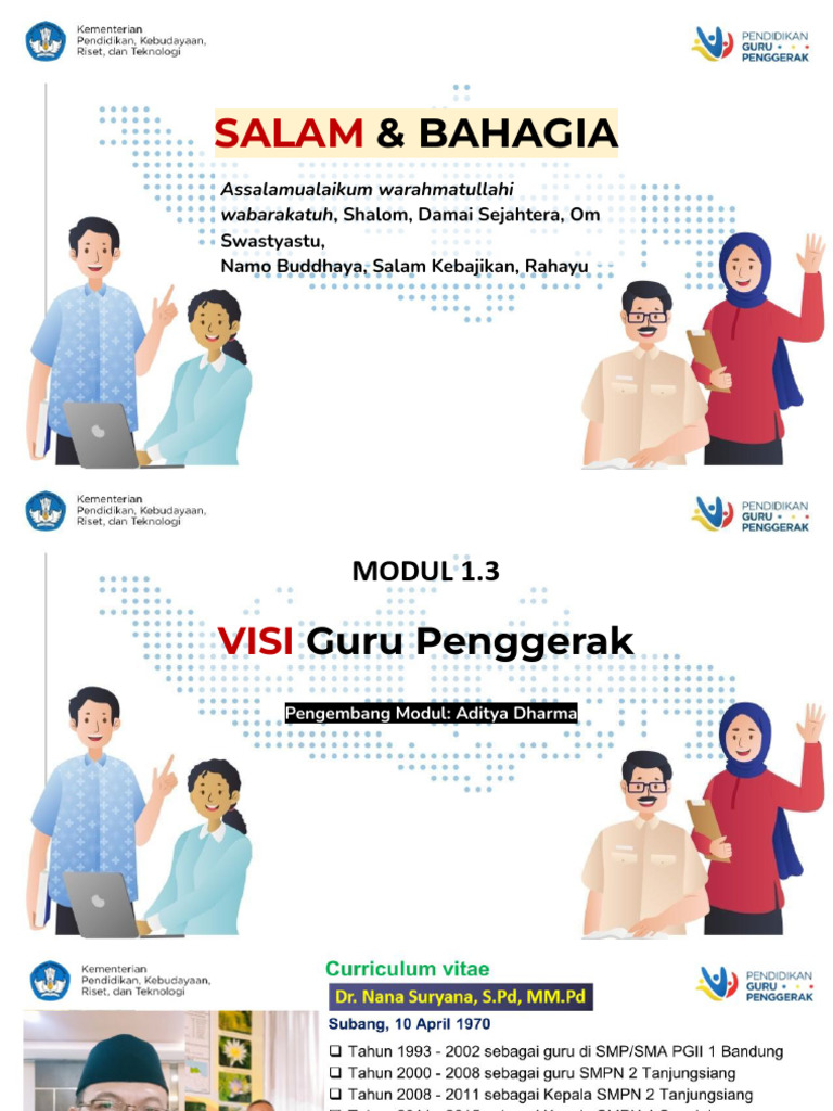 Visi Guru Penggerak untuk Perubahan | PDF | Karier & Perkembangan ...