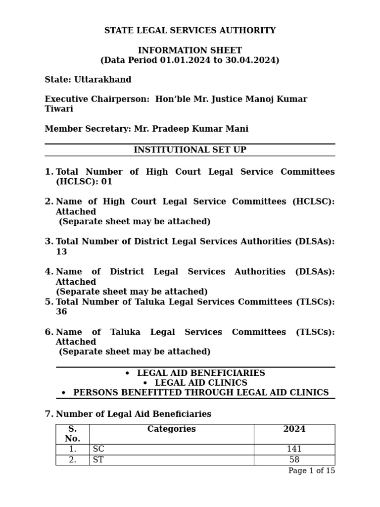 SC 141 2. ST 58: Page 1 of 15 | PDF