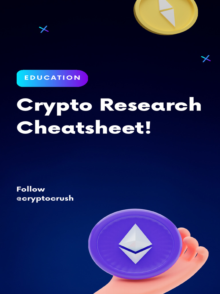 Crypto research cheat sheet pdf