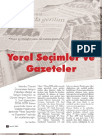 Yerel Seçimler Ve Gazeteler