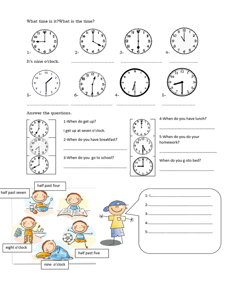 Week 22 Daily Routines | PDF