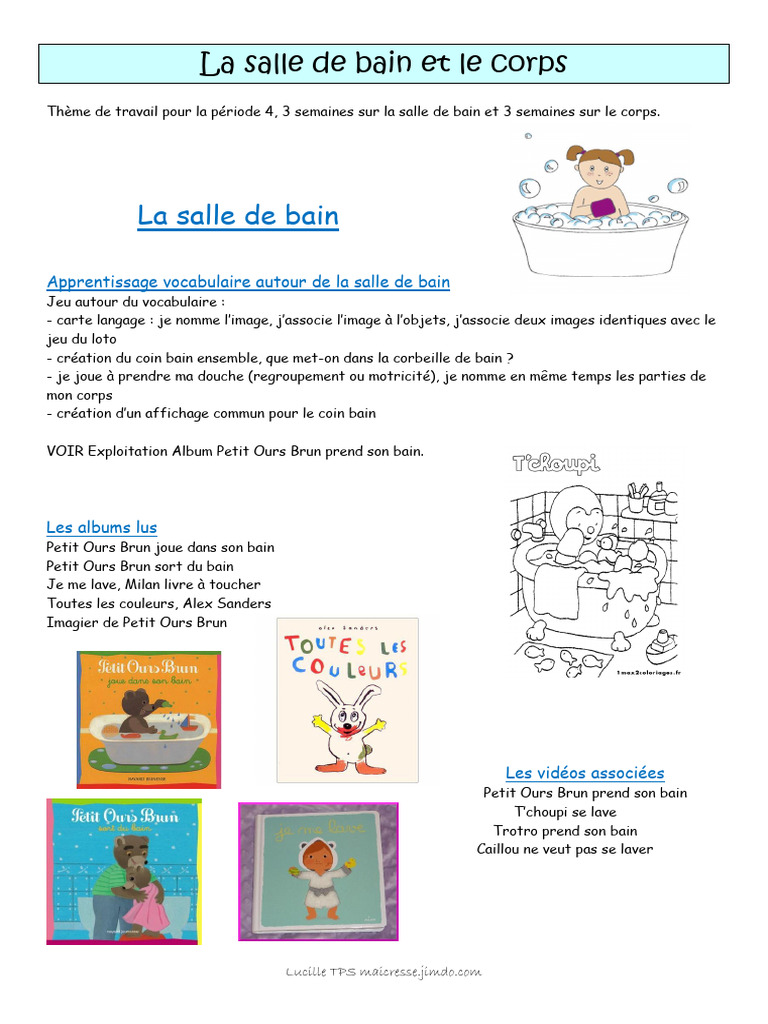 La Salle de Bain Et Le Corps | PDF