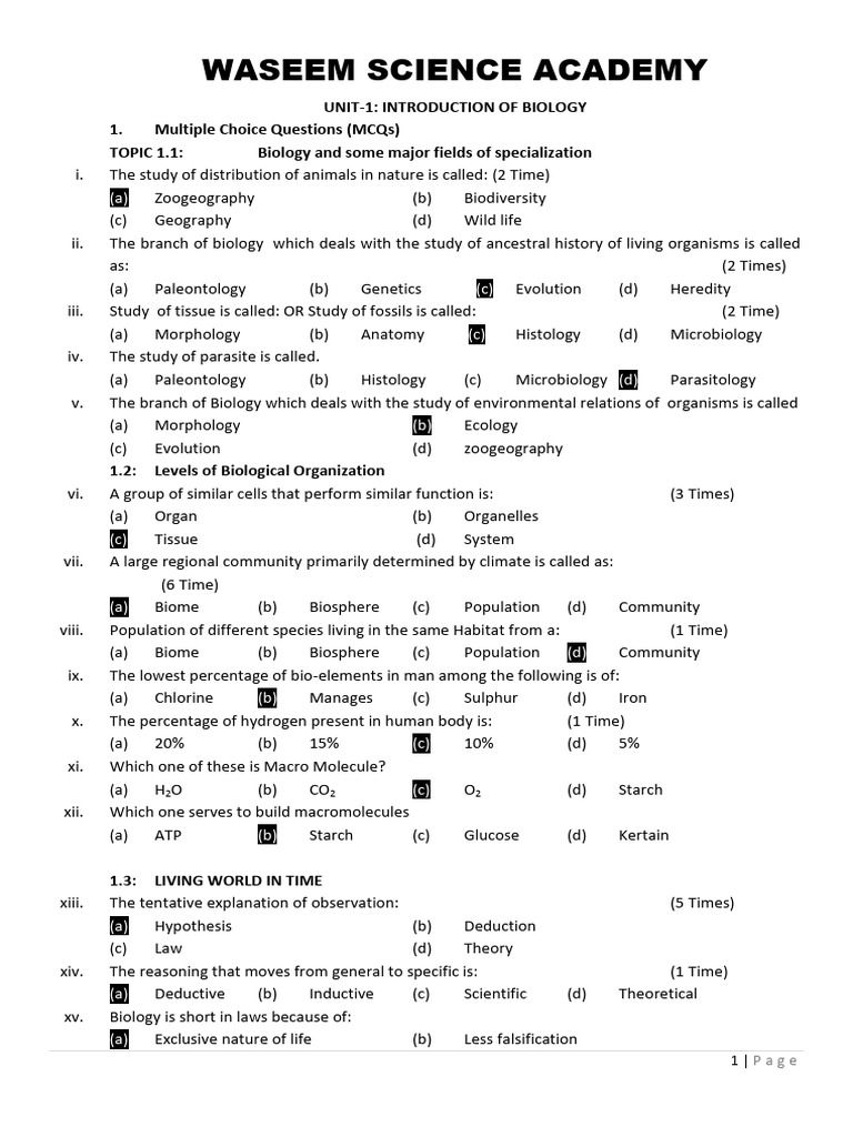 1 Biology Brain Book Notes 3 PDF