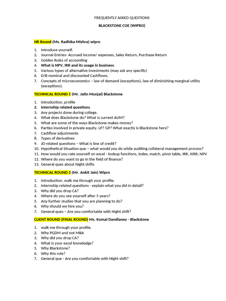 FAQs | PDF