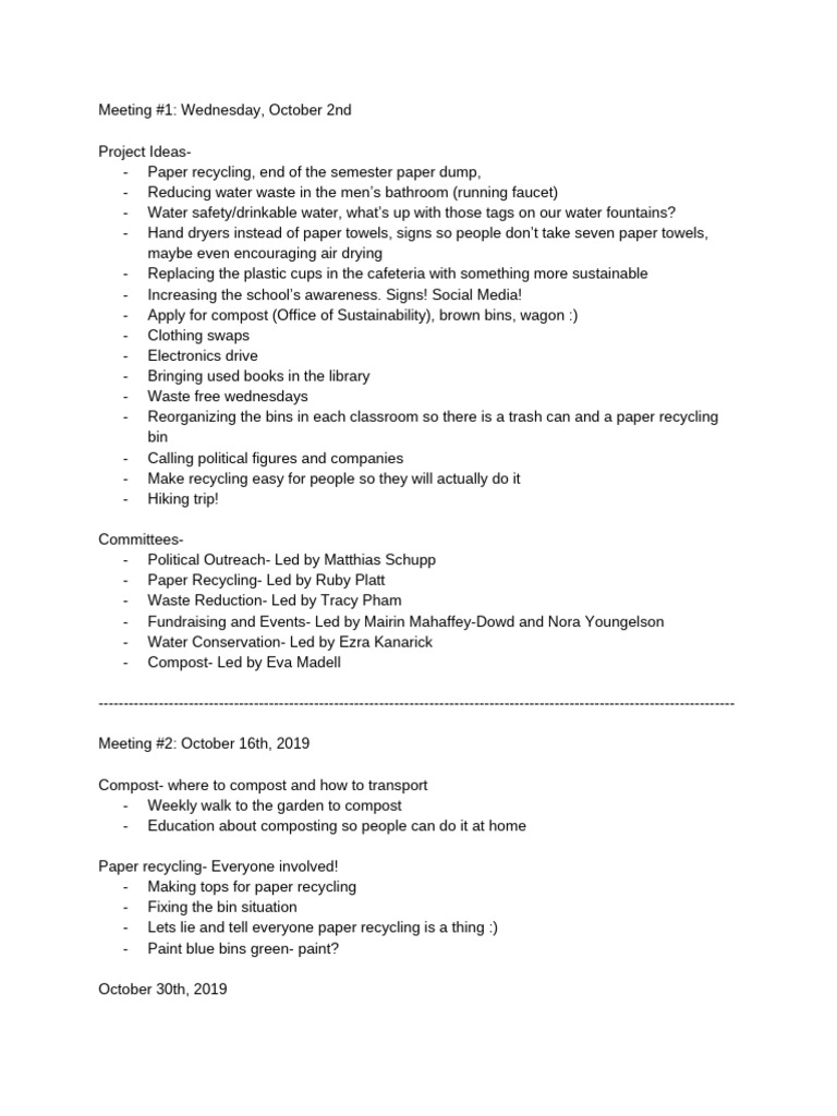 Green Team Notes! | PDF