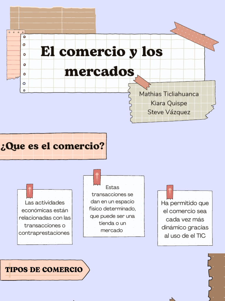 El Comercio y Los Mercados | PDF