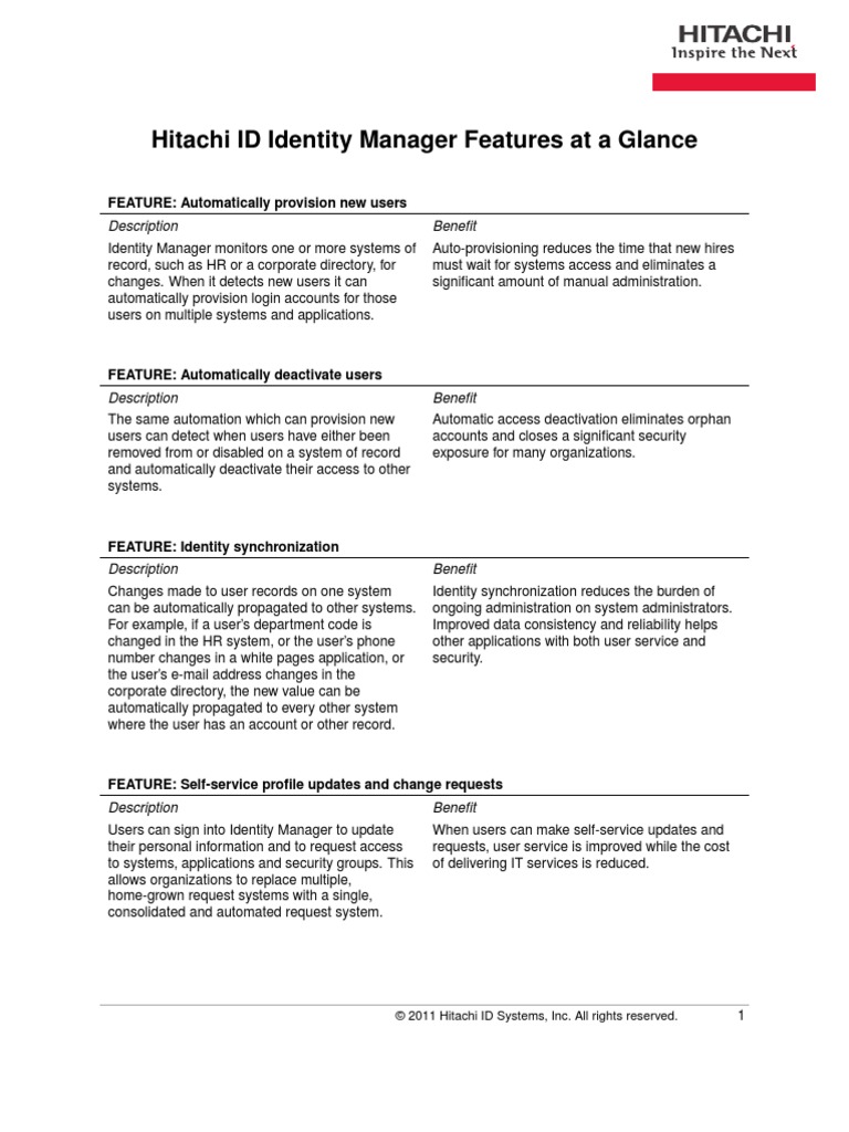 Hiim Features | PDF | User (Computing) | Access Control