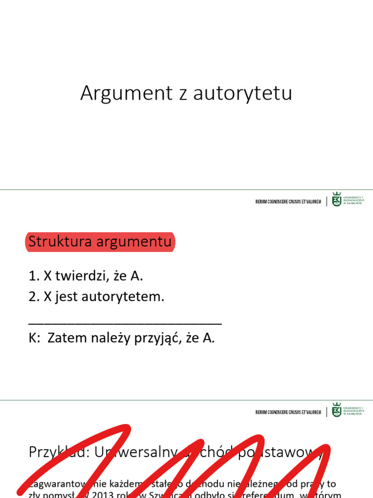 123.6 - Argument Z Autorytetu | PDF