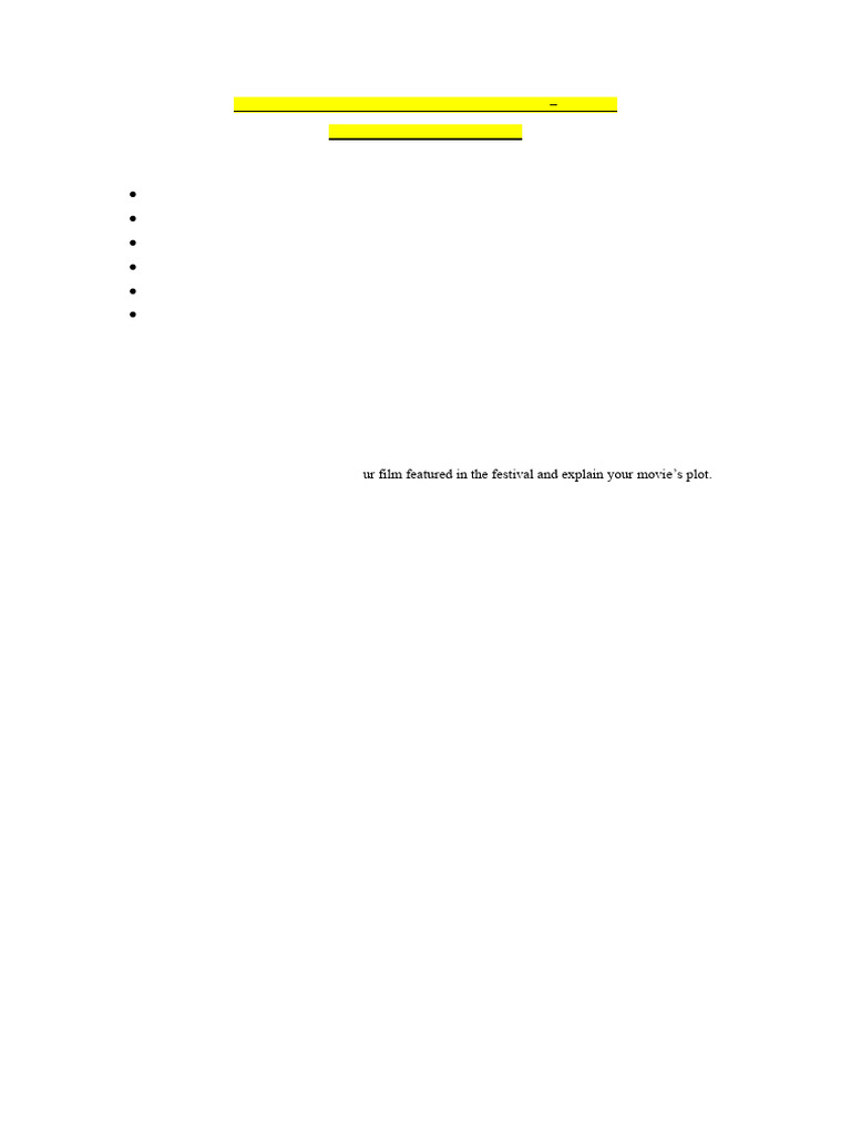 PFF Report Format Rubric1 | PDF