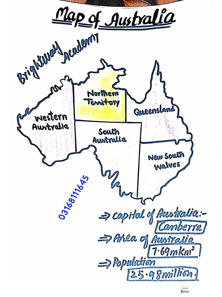 Map Of Australia | PDF