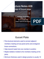 Design Gusset Plate Lecture