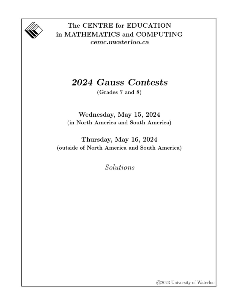 2024-gauss-contests-the-centre-for-education-in-mathematics-and
