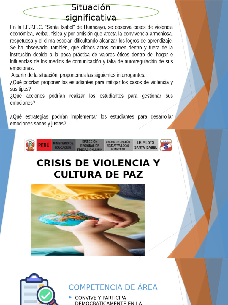 Crisis de Violencia y Cultura de Paz | PDF