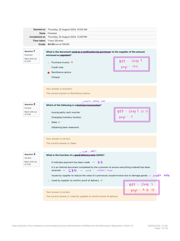 Progress Test 1 2 | PDF