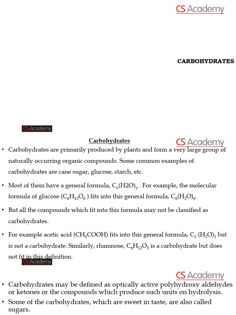 Biomolecules Revision Pdf