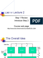 Lab IV Lecture 2: Step 1 Review Introduce Step 2 Course Web Page
