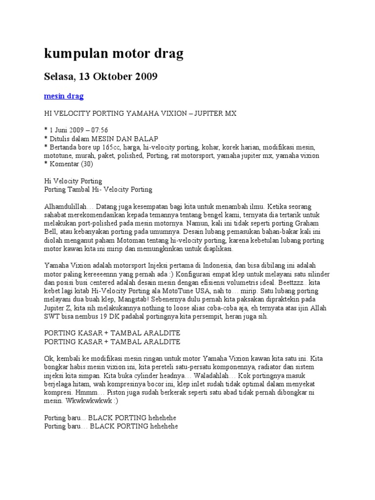 Download Kumpulan 100 Modifikasi Noken As Jupiter Z Terlengkap