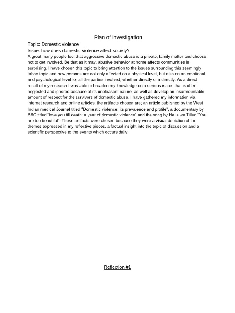 English A SBA | PDF
